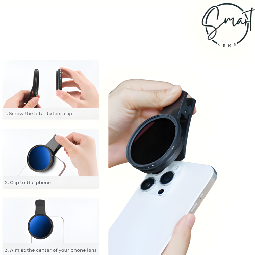 Smart Lens PRO Polarising Clip-On Filter