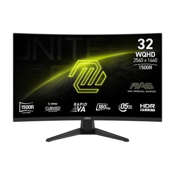 WebMAG321CQFE181.jpg MSI MAG 321CQF E18 31.5" WQHD 180Hz Curved Gaming Monitor